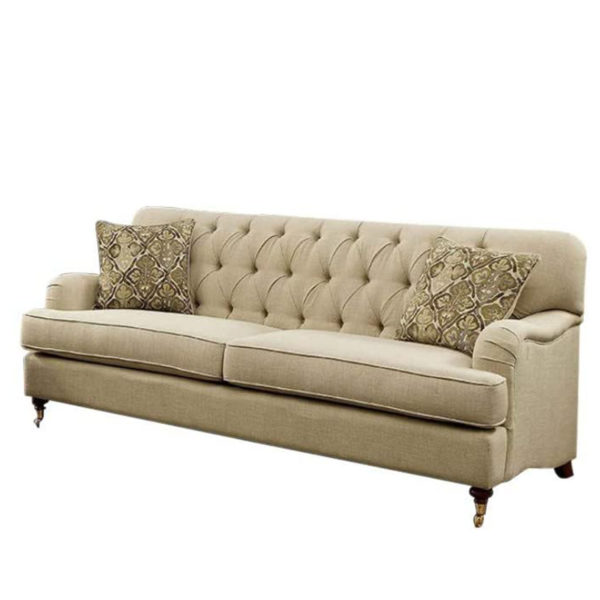 gold fancy couch